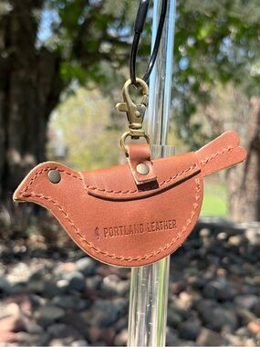 Nightingale Charm Portland Leather Biscotti Brown NWOT